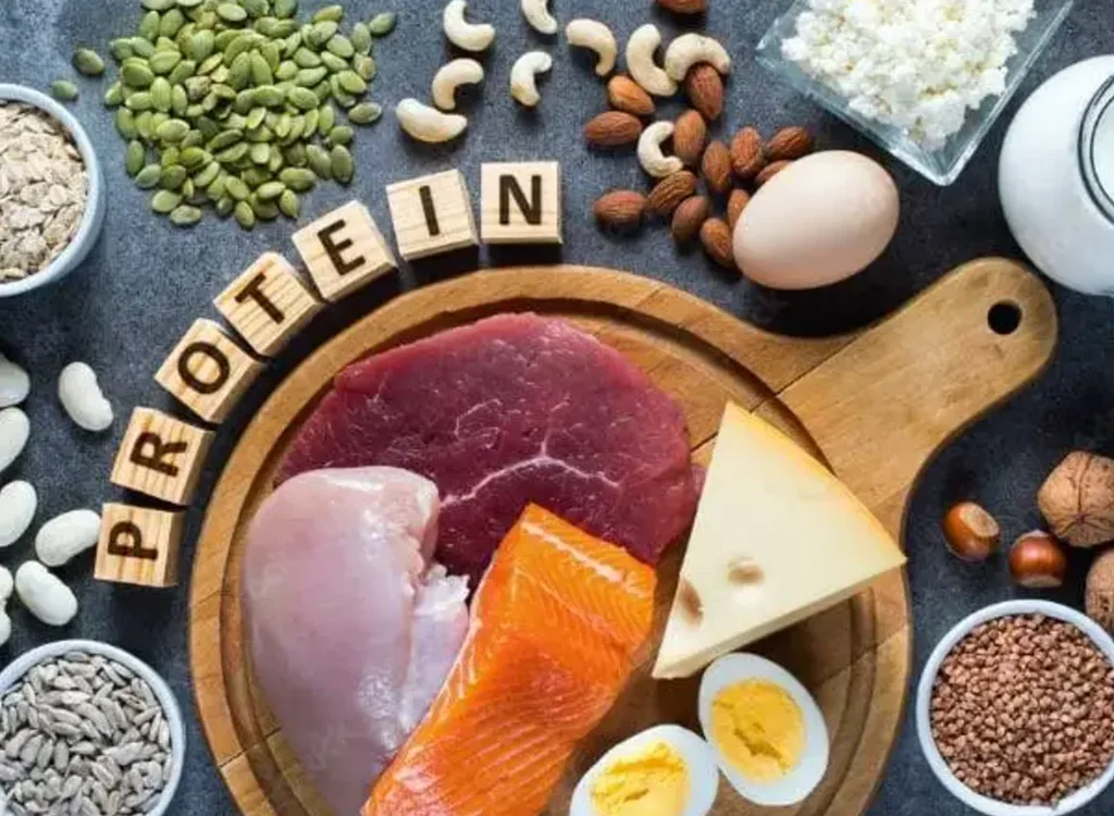 high protein lunch