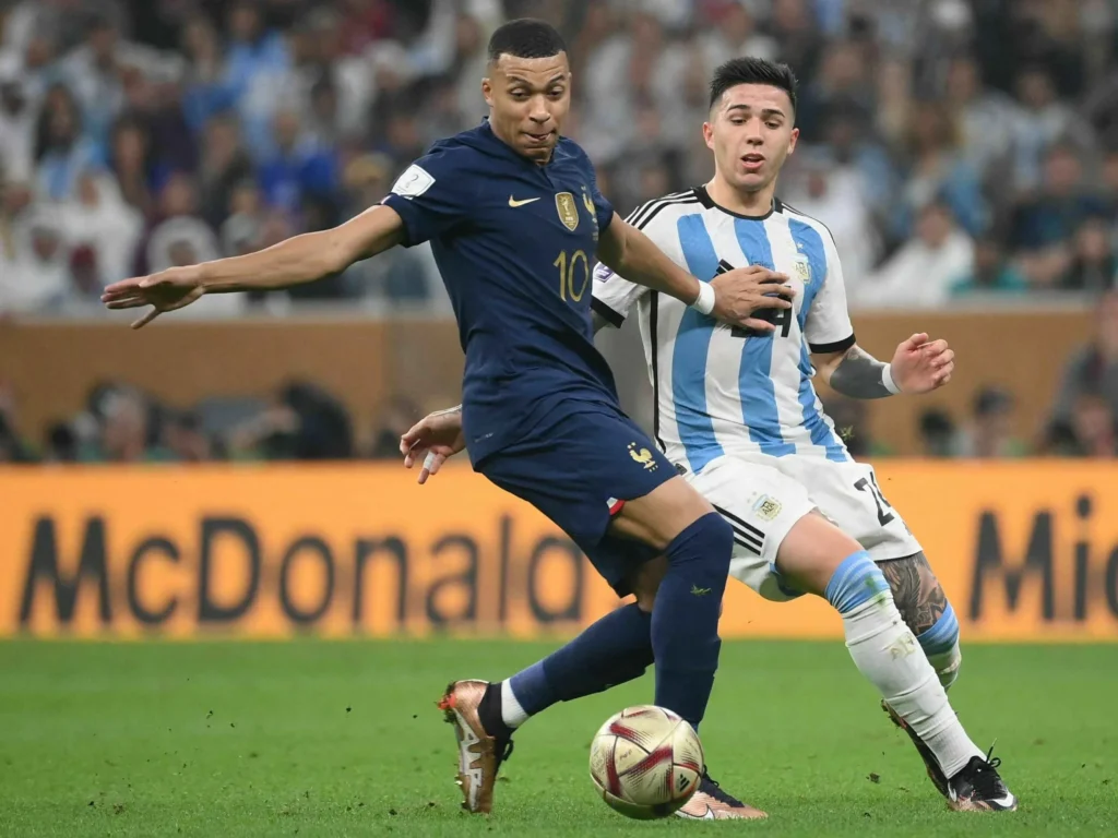 Two Football Player ditch football during match